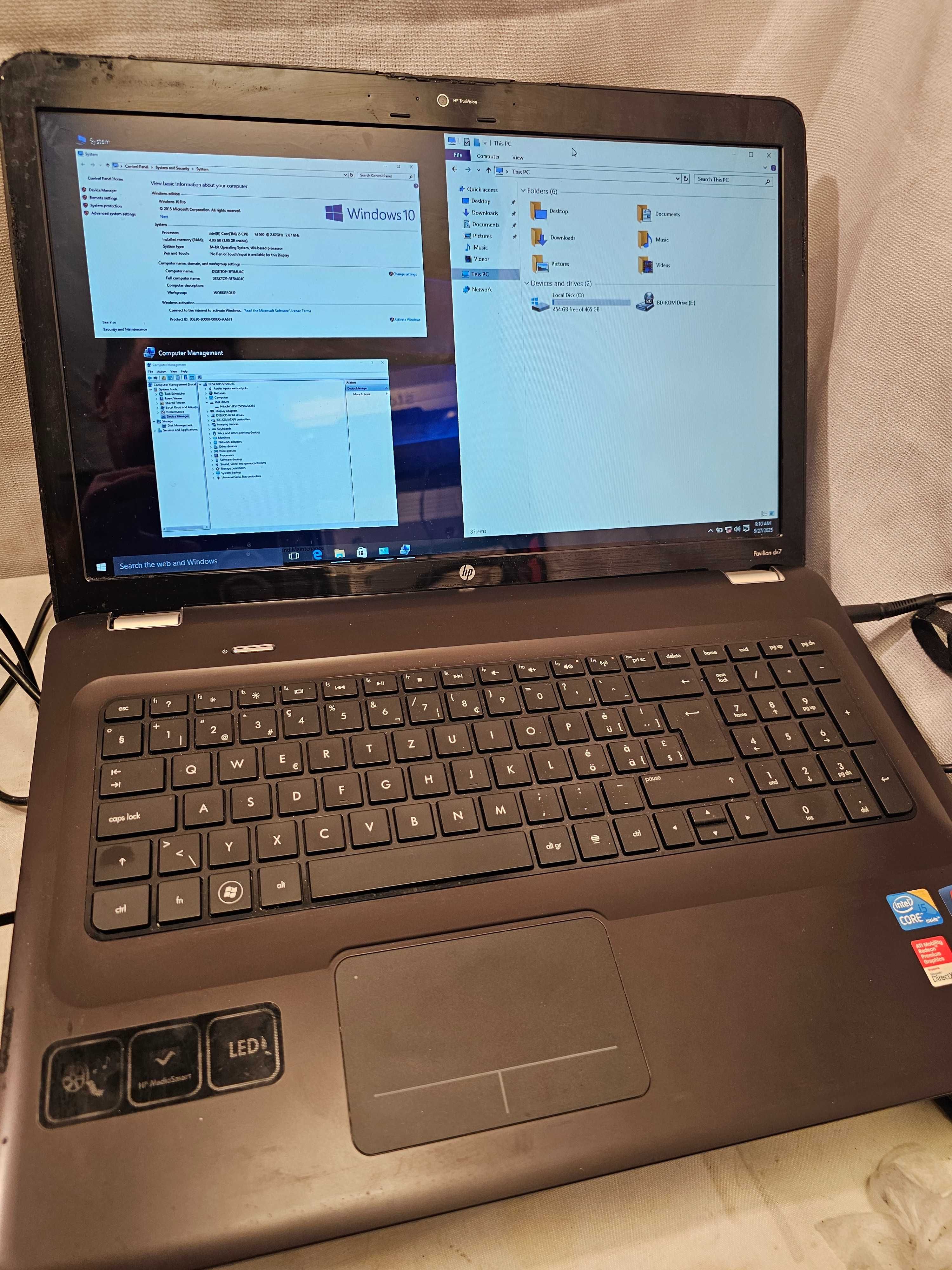 Laptop HP Pavilion DV7 Intel I5