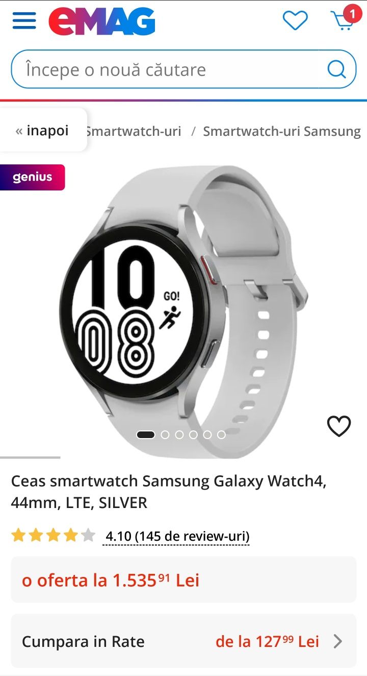 Samsung Galaxy Watch4 LTE44mm