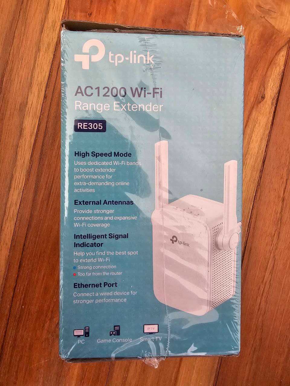Wi-Fi удължител на обхват TP-LINK RE305