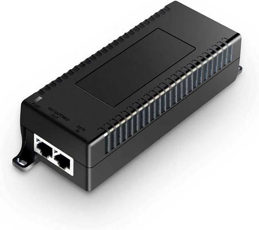 YuLinca Gigabit PoE+ Injector, 802.3af,1000Mbps,  90W, 100m