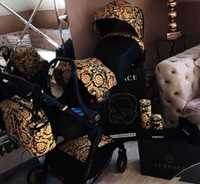 Carucior copil Versace Barocco - set complet