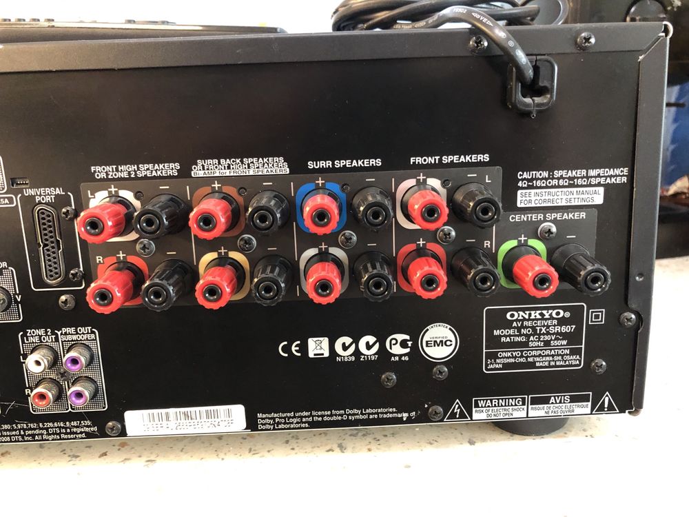 Onkyo TX-SR607 resiver