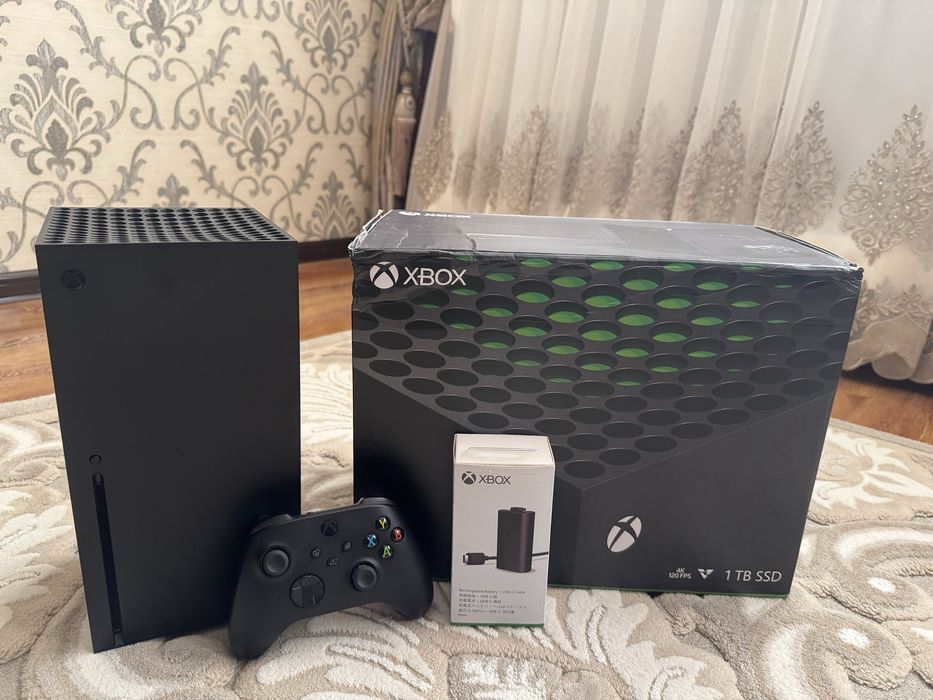 Xbox series x + akumlyator orginali  bunaqa narxga topomisila