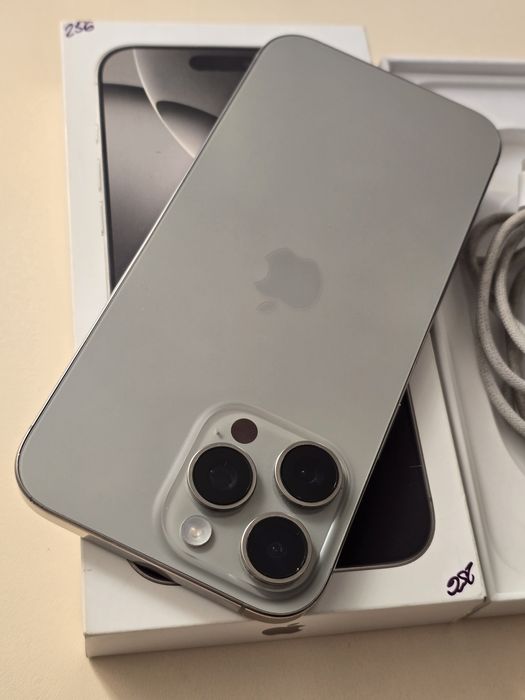 IPhone 16 Pro Max 256 gb akb 100 полный комплект