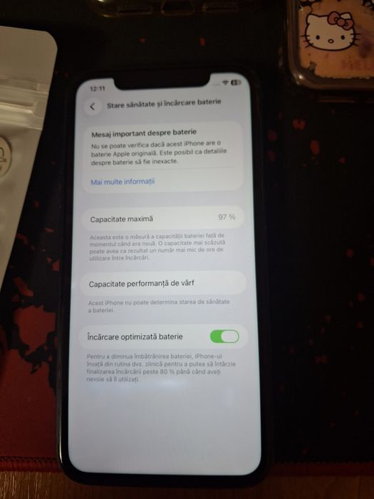 Iphone 11 64 Gb-ios 26 +huse/bateria 97%