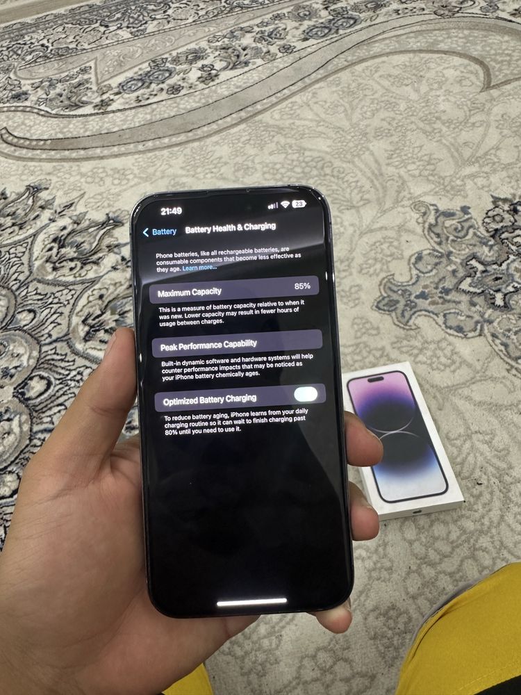 Iphone 14 pro max 256 gb