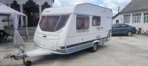 Rulota Lunar Chateau 400 Mobilata si Utilata 4 Persoane