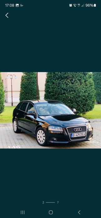 Audi A3 - 2.0 TDI- AUTOMATA- 140 CP-Euro 5