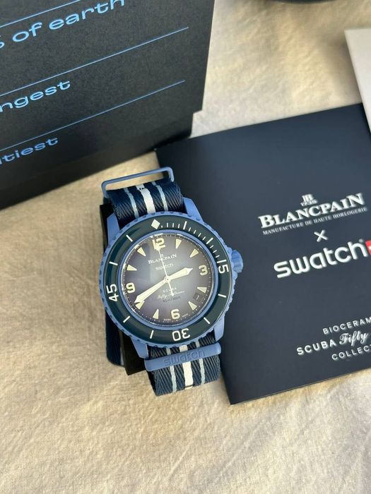 Мужские часы Blancpain Swatch