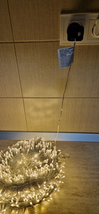 Instalatie craciun 100 m 1000 led.