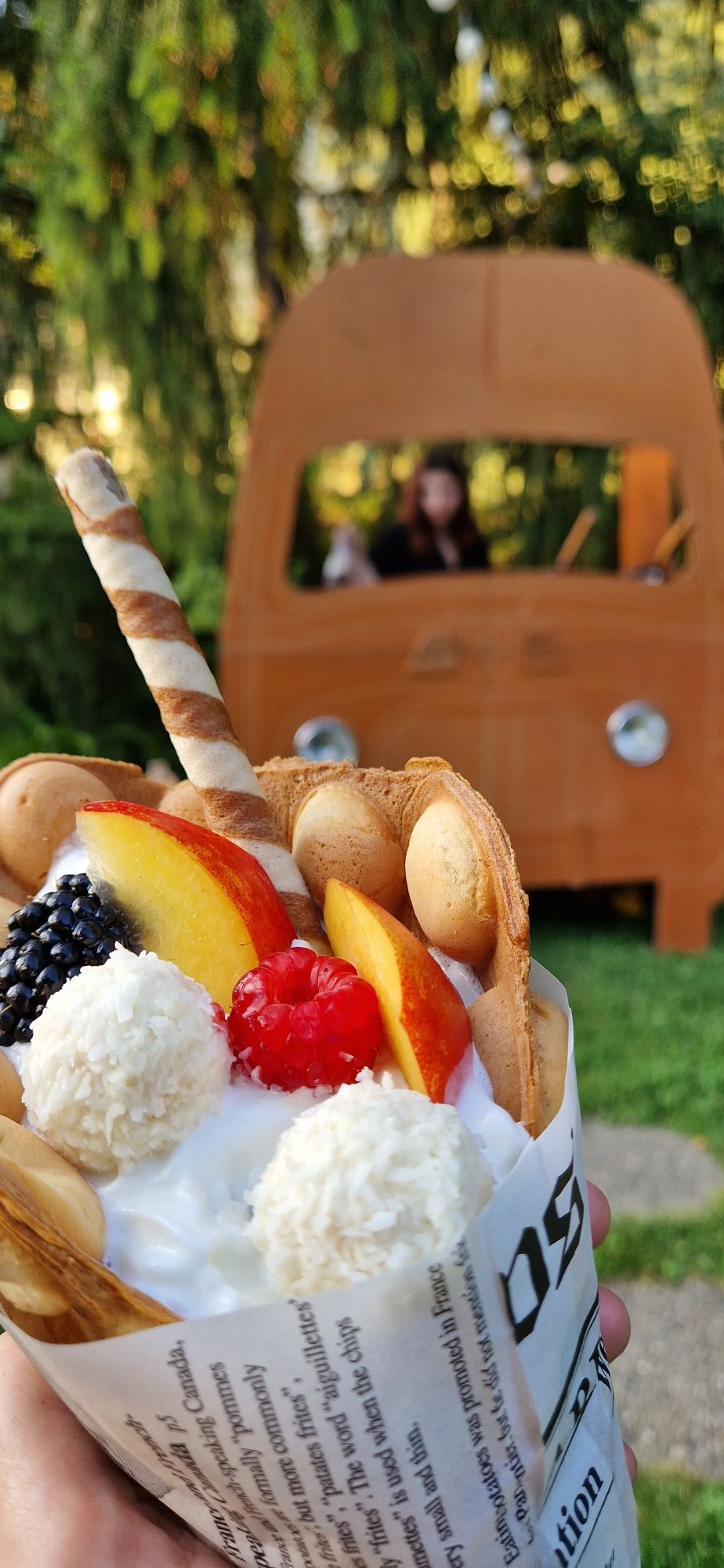 Retro  Van-uri de închiriat  Food Truck Bar mobil rulota comerciala