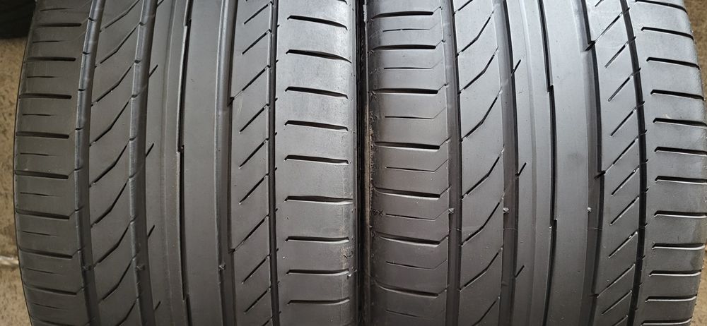 2 anvelope 255 35 19 continental sport contact 5 runflat 6mm