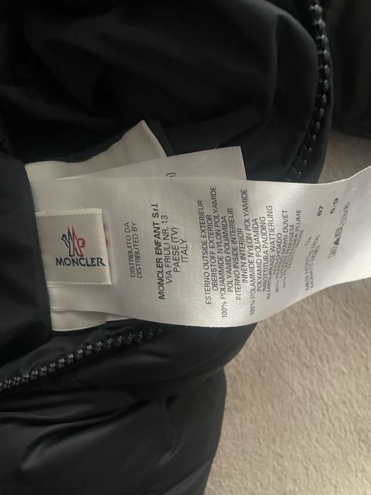 Combinizon  Moncler 6/9 din puf original