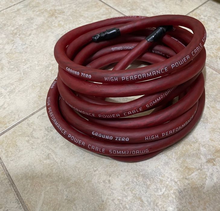Ground Zero high performance power cable