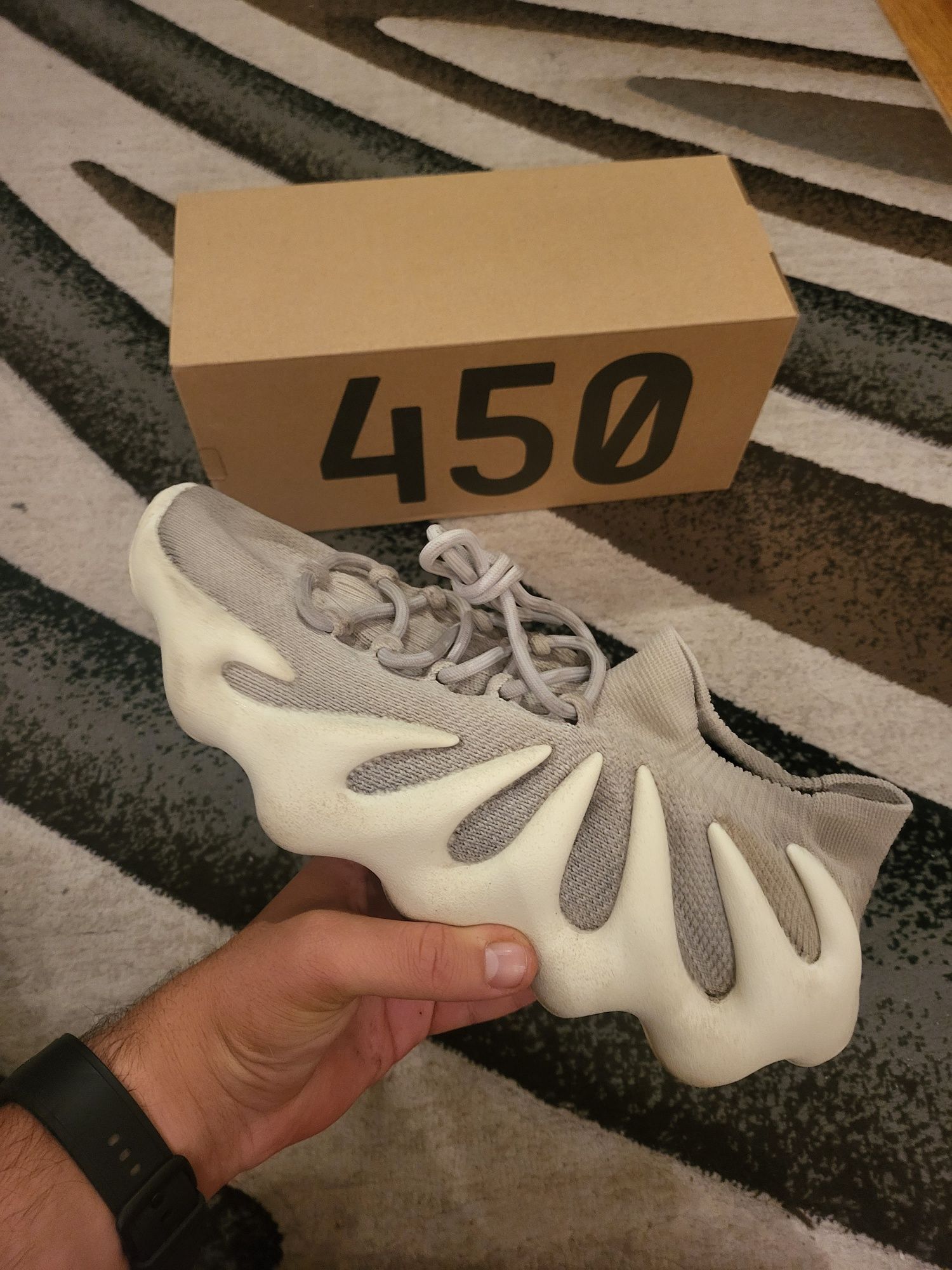Обувки Adidas Yeezy 450 Cloud White