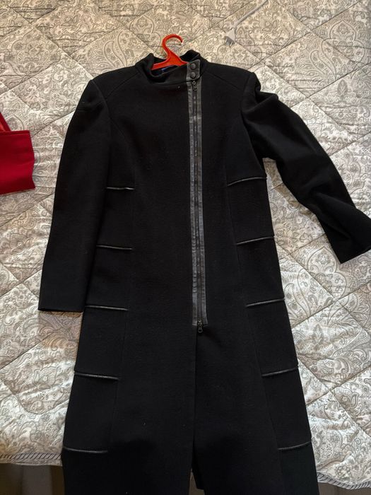 Пальто длинное шерсть +кашемир