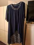 Rochie eleganta bleumarin