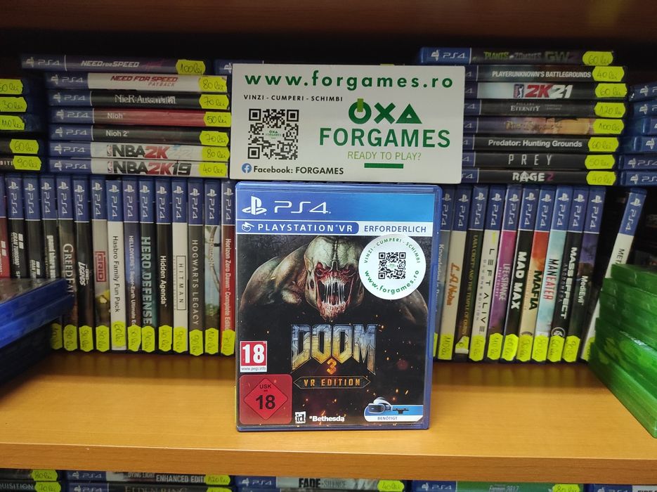 Joc PS4 Doom 3 VR Edition PS4 PSVR Forgames.ro