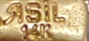 Златна гривна 14 карата 11.59 грама