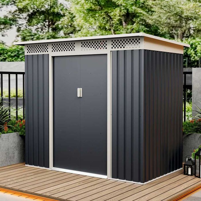 Casuta / magazie de gradina premium metalica, MESTERINO Bella-A