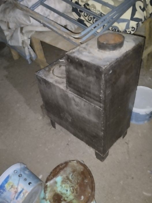 Печь сапог железный срочно продам новый