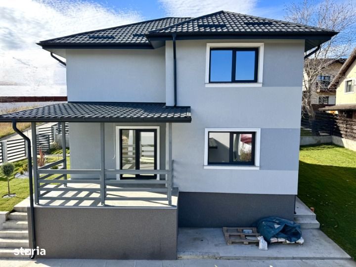 BECI ! ASFALT ! CANALIZ! GAZON! Vila 4 camere Rediu