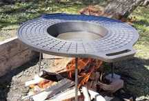 Disc gratar din Fontă 50cm pentru camping, gratar