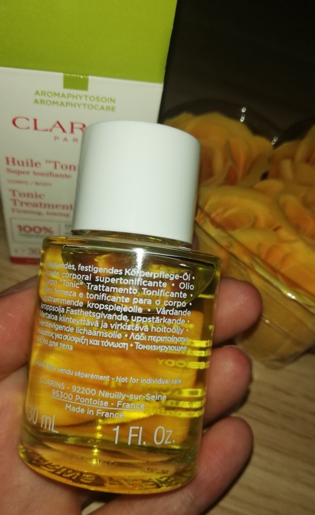 Clarins и серум за лице.