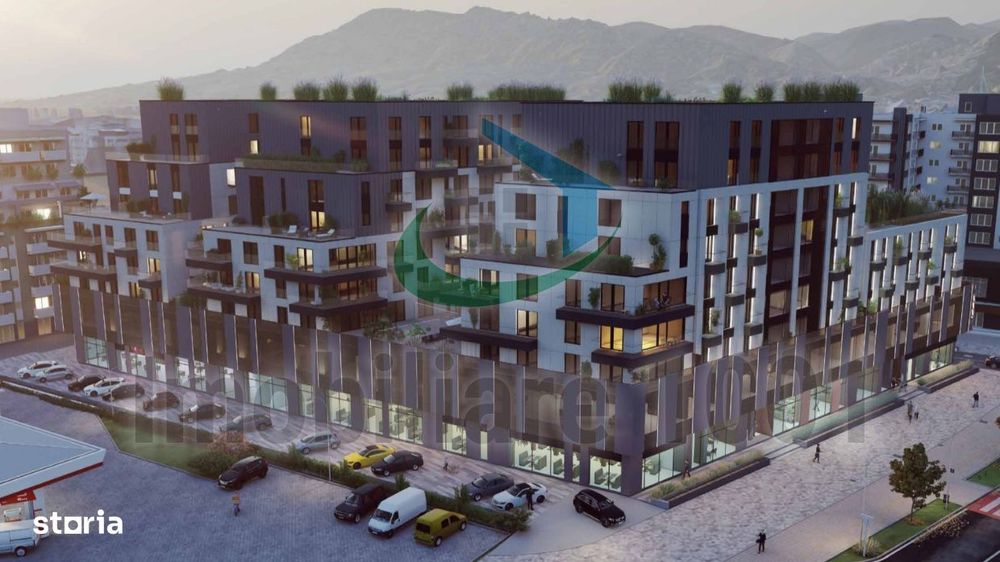 Apartament 2 camere, terasa 29 mp, imobil modern, Unirii, comision 0