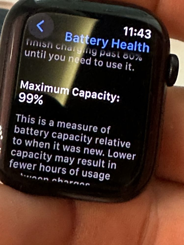Apple watch 9 45mm midnight