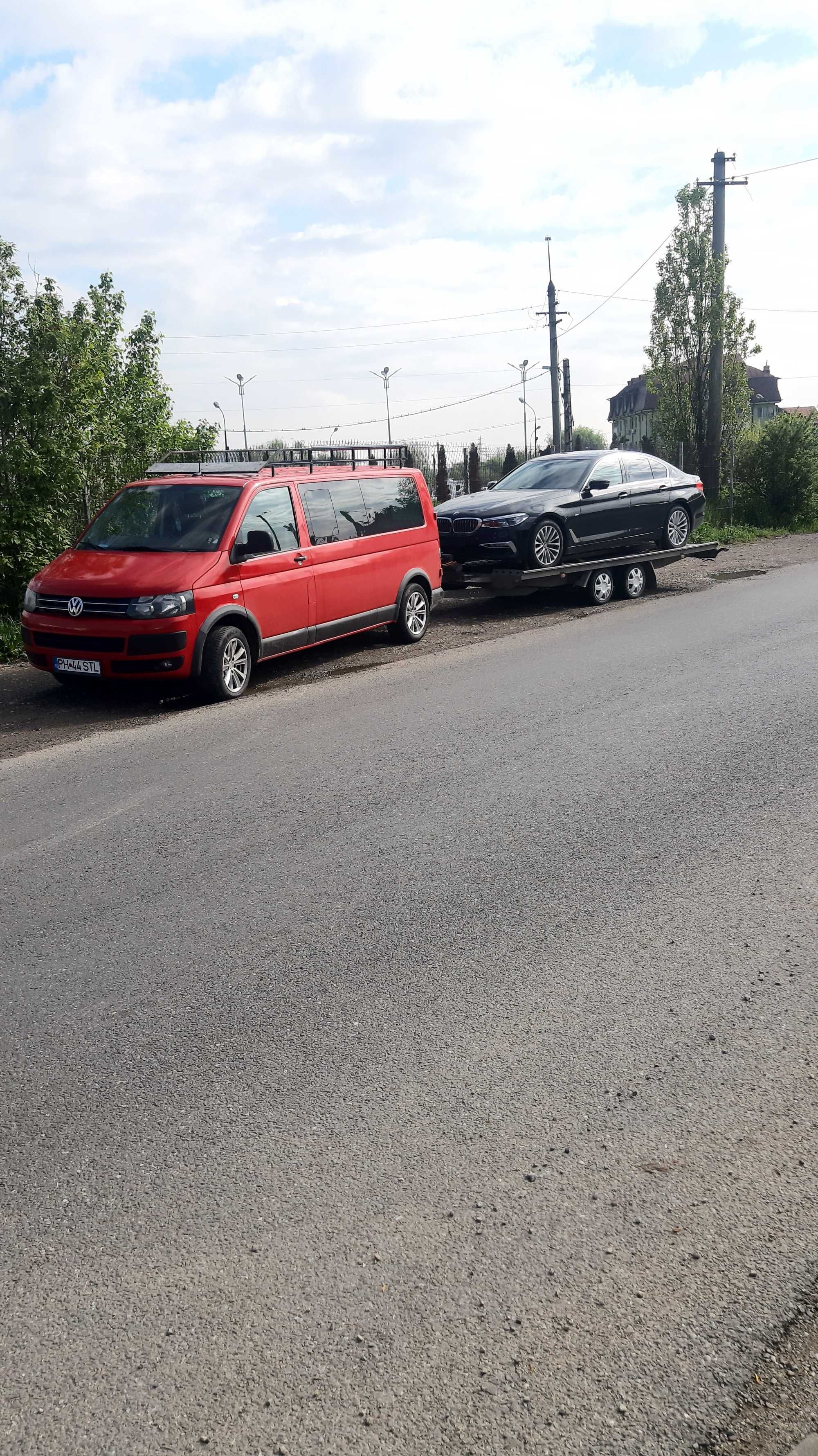 Tractări auto..transport de persoane 8+1,aeroport Otopeni,utilaje..etc