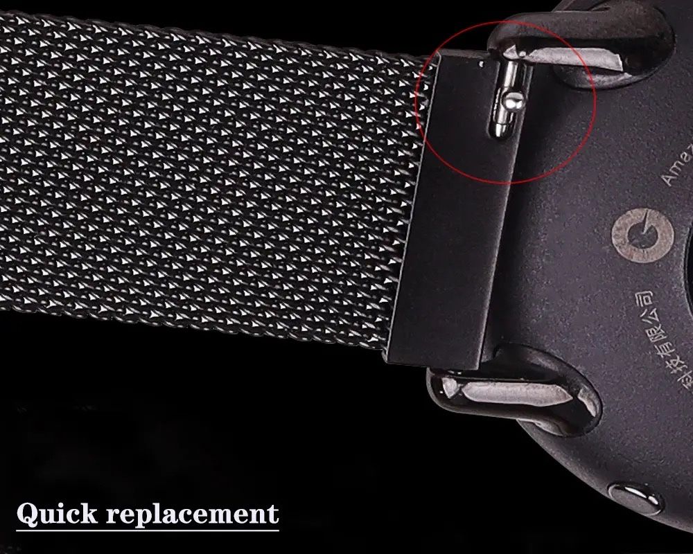 Метални каишки Milanese loop за Samsung/Huawei/Amazfit/Garmin/Xiaomi