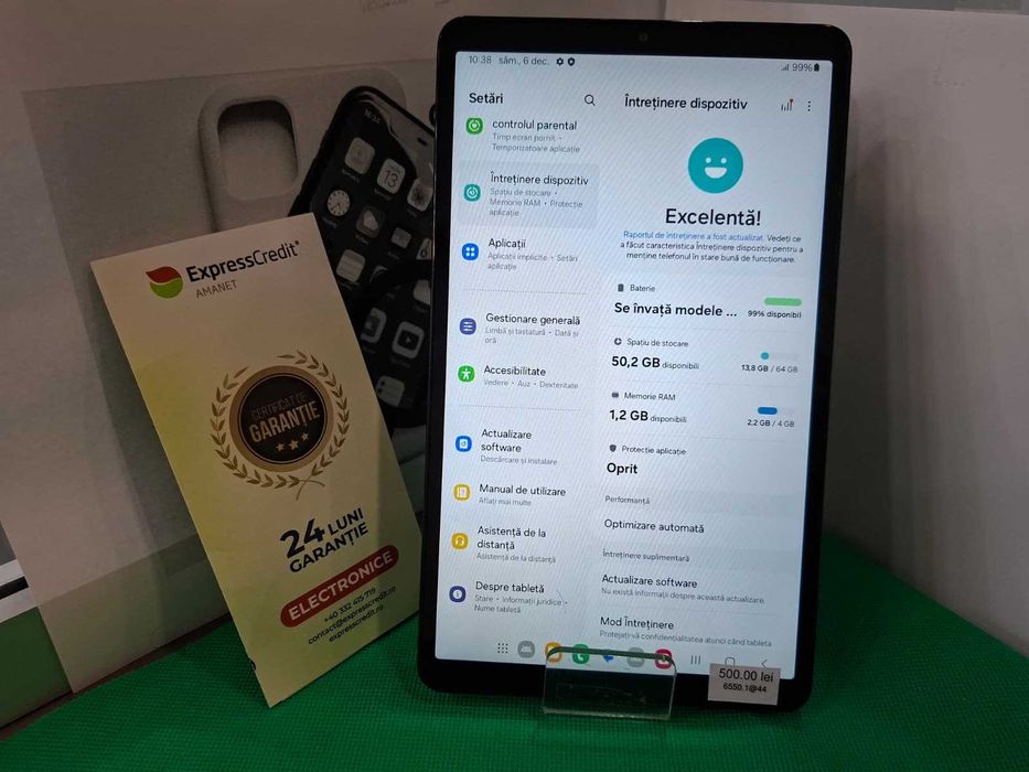 Tableta Samsung X110/X115 Tab A9 (AG44 Bc2 B:6550)