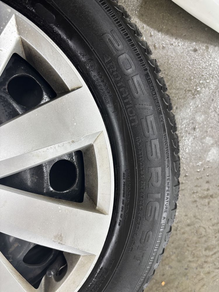 Set 4 roți iarnă Nokian WR d4 205/55/R16