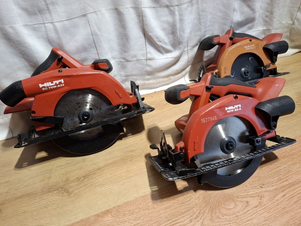 Hilti Circular SC 70W si SCW22A