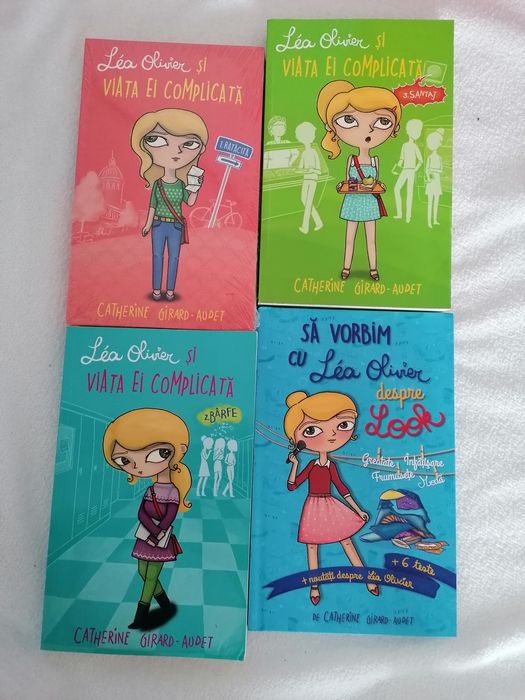 Seria "Léa Olivier și viața ei complicată", autor Catherine Girard-Aud