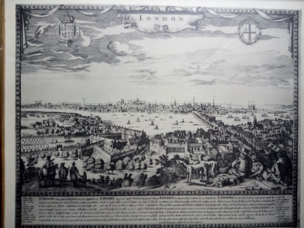 Репродукция на Лондон 1700г.