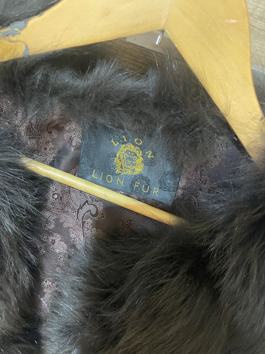 Желетка из натурального меха песца