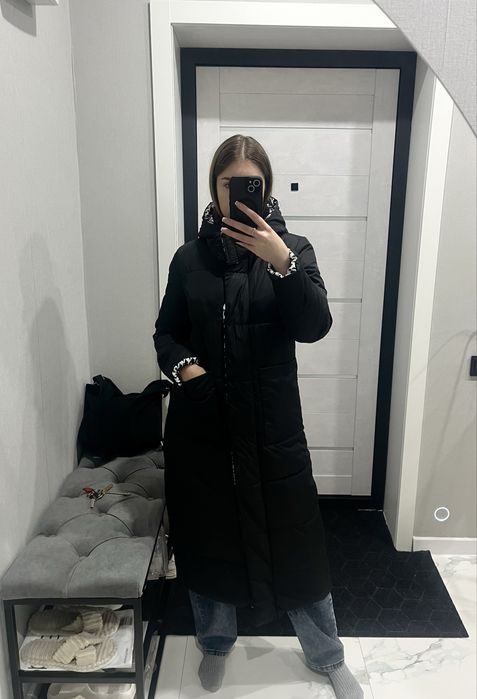 Зимний пуховик женский