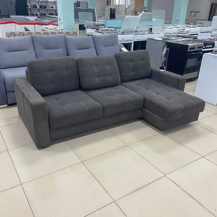 Диван угловой б\у с нишей для белья. Рассрочка! Бесплатная доставка!