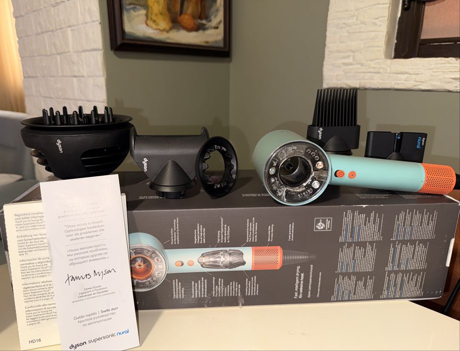 ОРИГИНАЛЕН Dyson supersonic Nural CePa/Tz HD 16