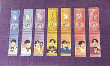 Разделители за книга Stray Kids SKZOO и BTS kpop книгоразделители