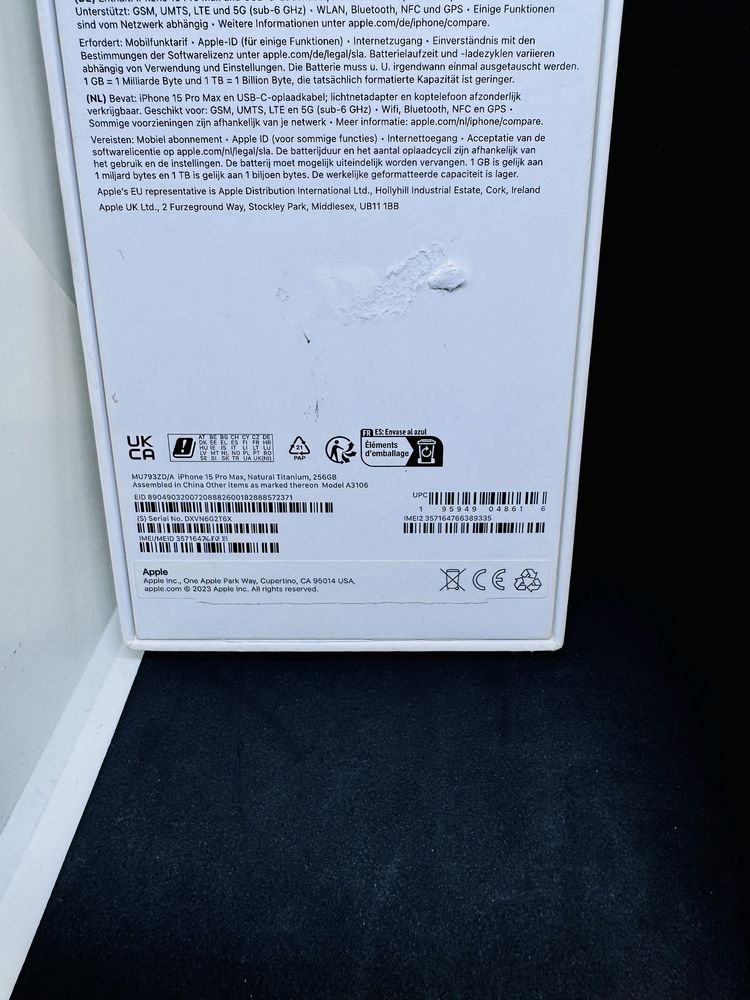 iPhone 15 Pro Max 256GB