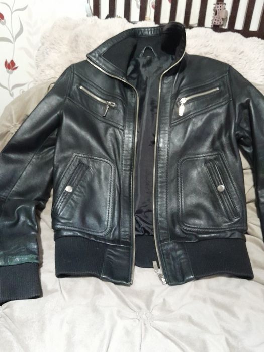 Geaca piele naturala