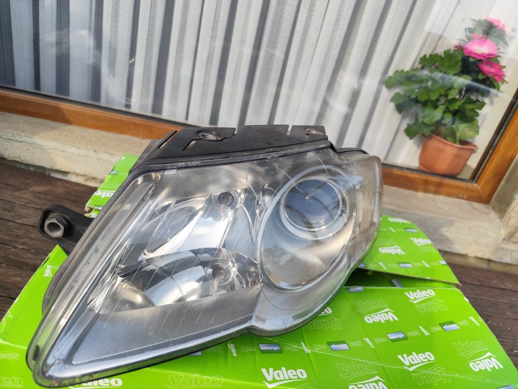 Passat 6 фарове hella комплект с лед крушки
