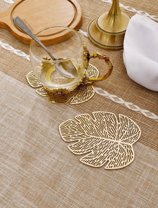 Set elegant suporturi pentru pahare/cesti- 6 buc