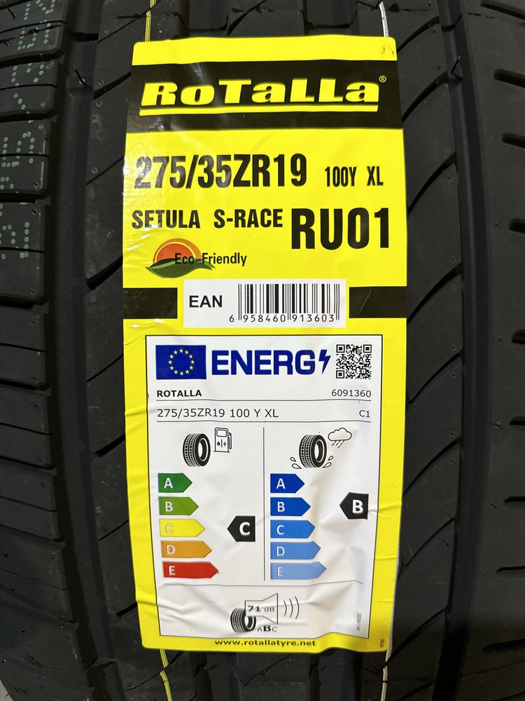 ПРОМО ! ! ! Летен спорт пакет ROTALLA 245/40R19 275/35R19 НОВ DOT