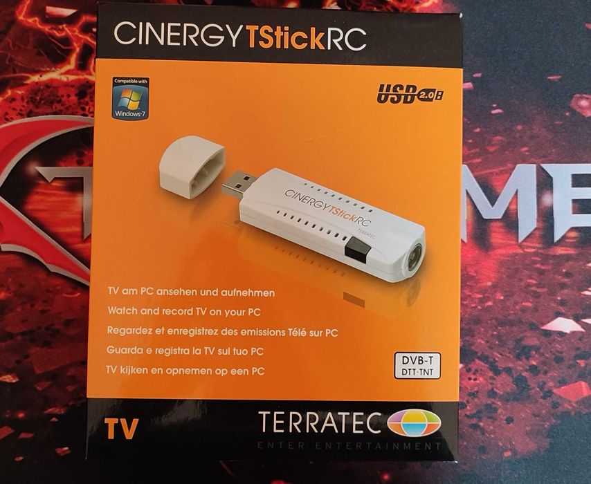 DVB-T тунер с USB за цифрова телевизия (TERRATEC CINERGY T-Stick RC)