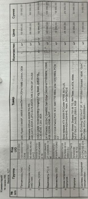 Компьютер с гарантией