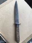 Cutit lupta autentic transee soldat ww1